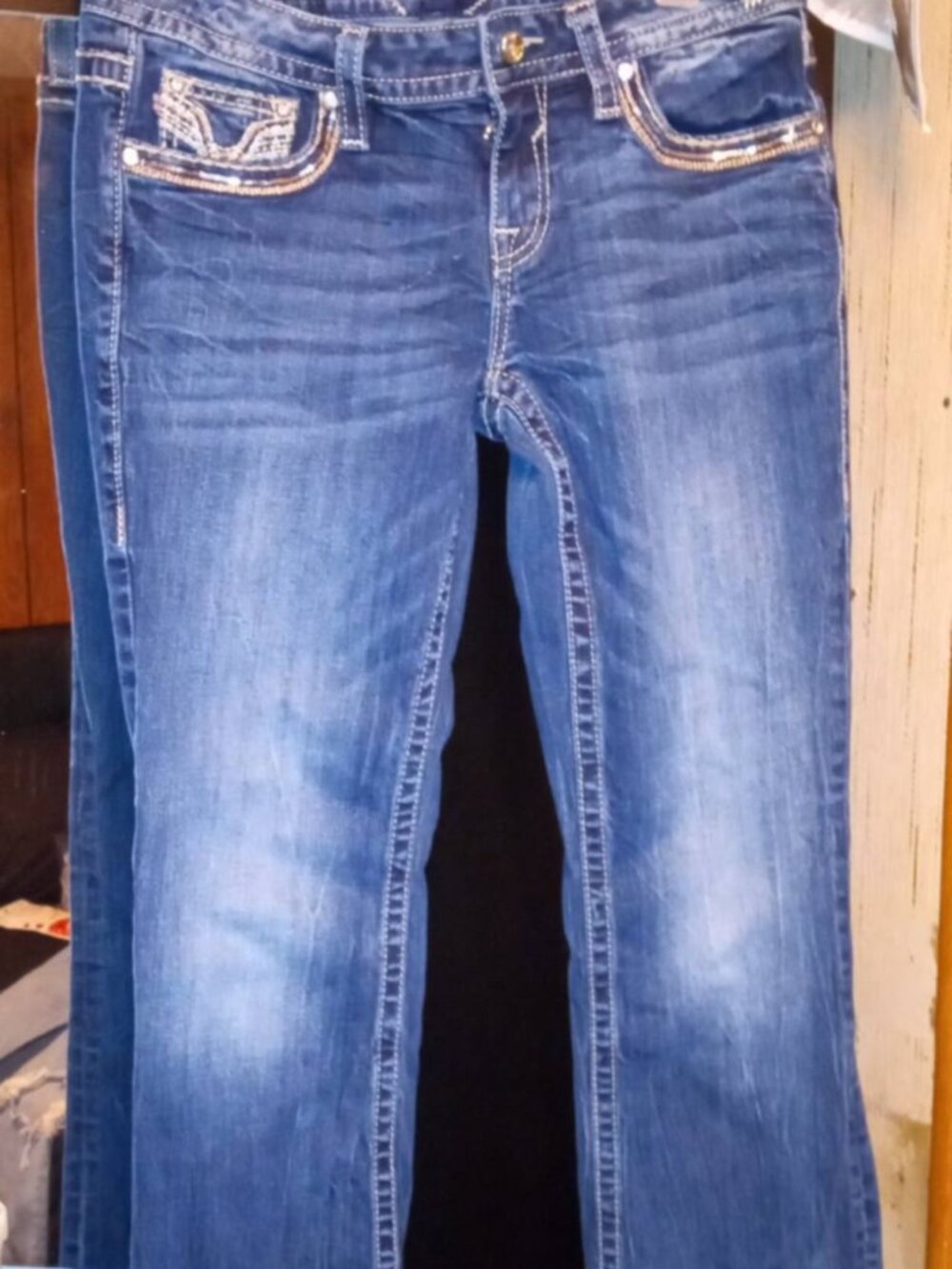 vigoss dallas bootcut heritage fit 5/6 inseam 33